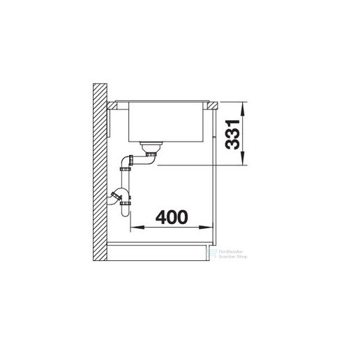 BLANCO PLEON 6 silgranit mosogató medence fekete  525953