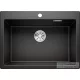 Blanco PLEON 8 SILGRANIT® mosogató medence, fekete 525957