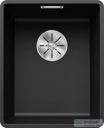 Blanco SUBLINE 320-F SILGRANIT® mosogató medence munkalapszintű beépítéshez, fekete 525982