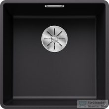  BLANCO SUBLINE 400-F silgranit mosogató medence (munkalapszintű beépítéssel) fekete 525988