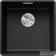 Blanco SUBLINE 400-F SILGRANIT® mosogató medence munkalapszintű beépítéshez, fekete 525988