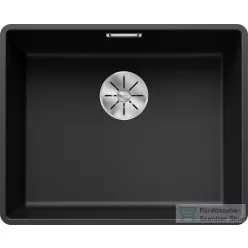   Blanco SUBLINE 500-F SILGRANIT® mosogató medence munkalapszintű beépítéshez, fekete 525994