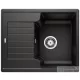 Blanco ZIA 40 S SILGRANIT® mosogató medence, fekete 526006