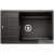 BLANCO ZIA XL 6 S  fekete forgatható silgranit mosogató medence 526019