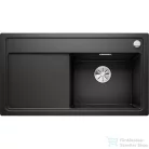 Blanco ZENAR 5 S SILGRANIT® mosogató medence, távműködtetővel, jobbos főmedence, fekete 526046