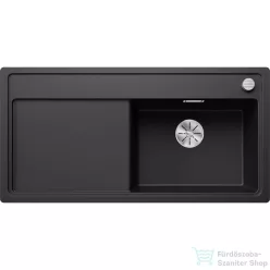   Blanco ZENAR XL 6 S-F SILGRANIT® mosogató medence munkalapszintű beépítéshez, távműködtetővel, jobbos főmedence, fekete 526068