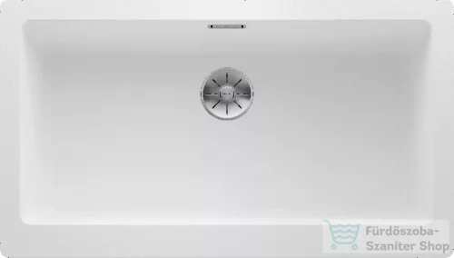 Blanco VINTERA XL 9-UF SILGRANIT® mosogató medence munkalapszintű vagy alá való beépítéshez, fehér 526105