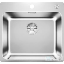   BLANCO SOLIS 500-IF/A fényezett rozsdamentes acél mosogatótál PushControl lefolyó távműködtetővel 526124