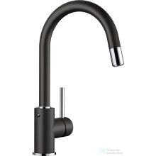   BLANCO MIDA -S SILGRÁNIT KIHÚZHATÓ MOSOGATÓ CSAPTELEP FEKETE   526146