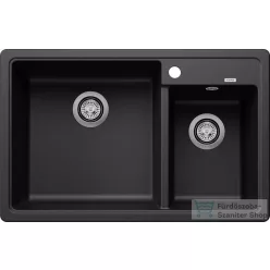   Blanco LEGRA 8 SILGRANIT® mosogató medence, balos főmedence, fekete 526223