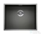 Blanco ZEROX 500-U Durinox rozsdamentes acél mosogató medence alulról való beépítéshez, Dark Steel 526243