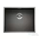 Blanco ZEROX 500-U Durinox rozsdamentes acél mosogató medence alulról való beépítéshez, Dark Steel 526243