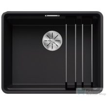   BLANCO ETAGON 500-F gránit mosogató (szintbe épitésű verzió) fekete 526349