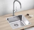 Blanco SUPRA 400-IF R12 rozsdamentes acél mosogató medence, fényezett acél 526350