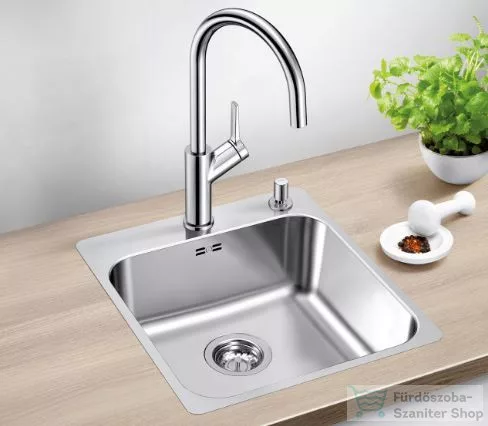 Blanco SUPRA 400-IF/A R12 rozsdamentes acél mosogató medence, távműködtetővel, fényezett acél 526353
