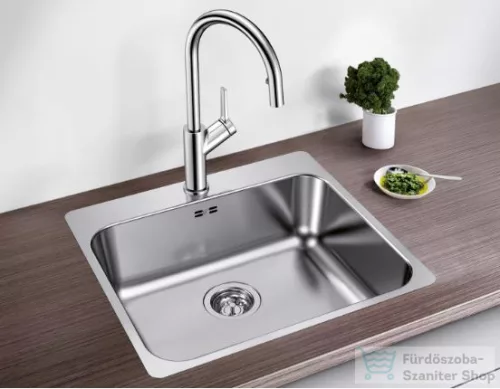 Blanco SUPRA 500-IF/A R12 rozsdamentes acél mosogató medence, fényezett acél 526354