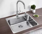 Blanco SUPRA 500-IF/A R12 rozsdamentes acél mosogató medence, távműködtetővel, fényezett acél 526355