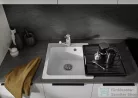 Blanco NAYA 45 46,5x51 cm-es SILGRANIT® mosogató medence, fehér 526574