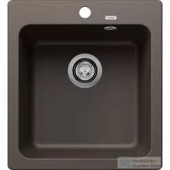   Blanco NAYA 45 46,5x51 cm-es SILGRANIT® mosogató medence, kávé 526577
