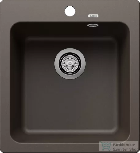 Blanco NAYA 45 46,5x51 cm-es SILGRANIT® mosogató medence, kávé 526577