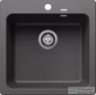 Blanco NAYA 5 51,5x51 cm-es SILGRANIT® mosogató medence, palaszürke 526580