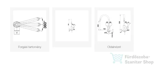 Blanco MIDA-S mosogató csaptelep, kihúzható zuhanyfejjel, matt fekete 526653