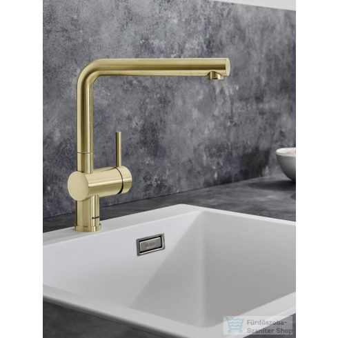 Blanco LINUS mosogató csaptelep, PVD satin gold 526683