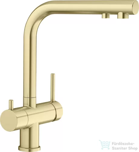 Blanco FONTAS II Filter mosogató csaptelep, szűrt vízhez, PVD satin gold 526692