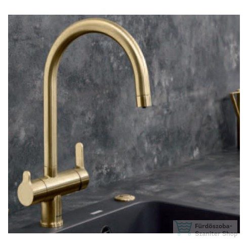 BLANCO TRIMA satin gold mosogató csaptelep szűrt vízzel 526695