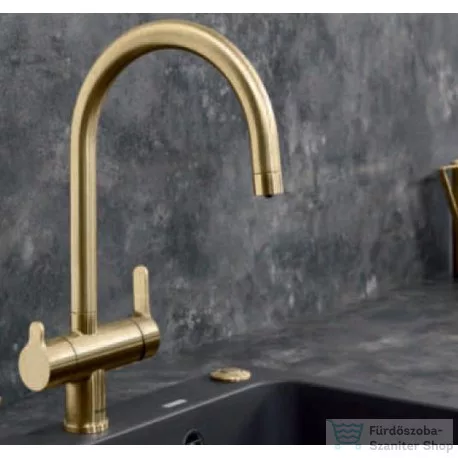 Blanco TRIMA Filter mosogató csaptelep, szűrt vízhez, PVD satin gold 526695