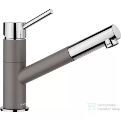   Blanco KANO-S SILGRANIT-LOOK mosogató csaptelep, kihúzható zuhanyfejjel, vulkánszürke 526952