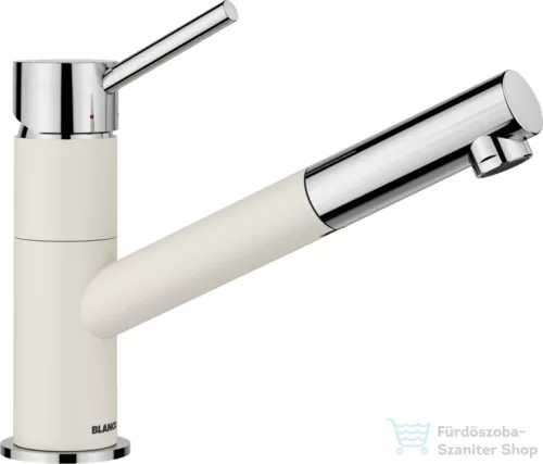 Blanco KANO-S SILGRANIT-LOOK mosogató csaptelep, kihúzható zuhanyfejjel, törtfehér 526953