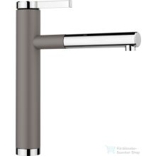   BLANCO Linee-S Silgránit-look kihúzható fejes mosogató csaptelep, vulkánszürke/króm 526956