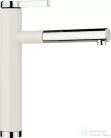 Blanco LINEE-S SILGRANIT-LOOK mosogató csaptelep, kihúzható zuhanyfejjel, törtfehér 526957