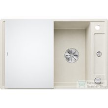   Blanco AXIA III 45S SILGRANIT® mosogatótál üveg vágólappal, Infino lefolyó-távműködtetővel törtfehér (527035)
