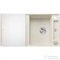   Blanco AXIA III 5 S-F SILGRANIT® mosogató medence munkalapszitű beépítéshez, távműködtetővel, üveg vágólappal, törtfehér 527042