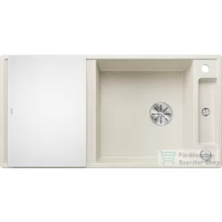   Blanco AXIA III XL 6 S SILGRANIT® mosogató medence, távműködtetővel, üveg vágólappal, törtfehér 527051