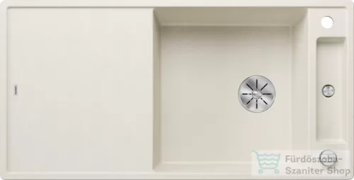 Blanco AXIA III XL 6 S SILGRANIT® mosogató medence, távműködtetővel, üveg vágólappal, törtfehér 527051