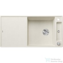   BLANCO AXIA III XL 6 S-F silgránit mosogató medence,forgatható kivitel,  fa vágódeszkával, munkalapszintű beépítés, törtfehér 527054