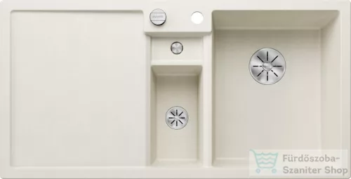 Blanco COLLECTIS 6 S SILGRANIT® mosogató medence, távműködtetővel, jobbos főmedencével, törtfehér (527058)