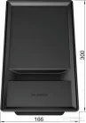 Blanco COLLECTIS 6 S SILGRANIT® mosogató medence, távműködtetővel, jobbos főmedencével, törtfehér (527058)