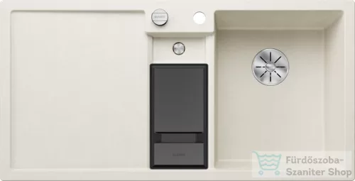Blanco COLLECTIS 6 S SILGRANIT® mosogató medence, távműködtetővel, jobbos főmedencével, törtfehér (527058)