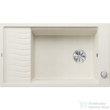   Blanco ELON XL 8 S forgatható Silgranit mosogató medence lefolyó, távműködtetővel törtfehér 527073