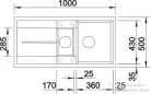 Blanco METRA 6 S SILGRANIT® mosogató medence, törtfehér 527117