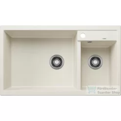  Blanco METRA 9 SILGRANIT® mosogató medence, balos főmedence, törtfehér 527121
