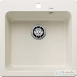   Blanco NAYA 5 51,5x51 cm-es SILGRANIT® mosogató medence, törtfehér 527127