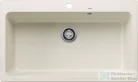 Blanco NAYA XL 9 86x51 cm-es SILGRANIT® mosogató medence, törtfehér 527133