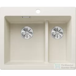   Blanco PLEON 6 SILGRANIT® Split mosogató medence, balos főmedence, törtfehér 527139