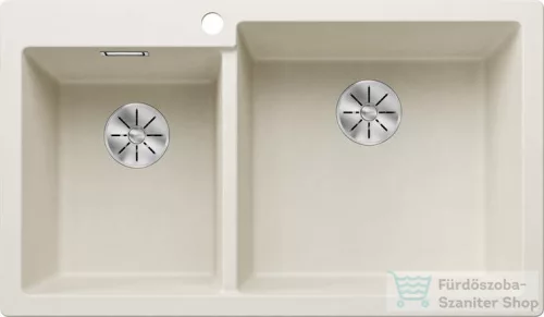 Blanco PLEON 9 SILGRANIT® mosogató medence, jobbos főmedence, törtfehér 527142