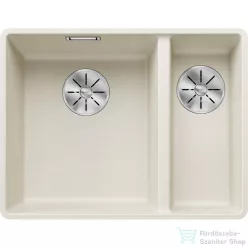   Blanco SUBLINE 340/160-F SILGRANIT® mosogató medence munkalapszintű beépítéshez, balos főmedence, törtfehér 527161